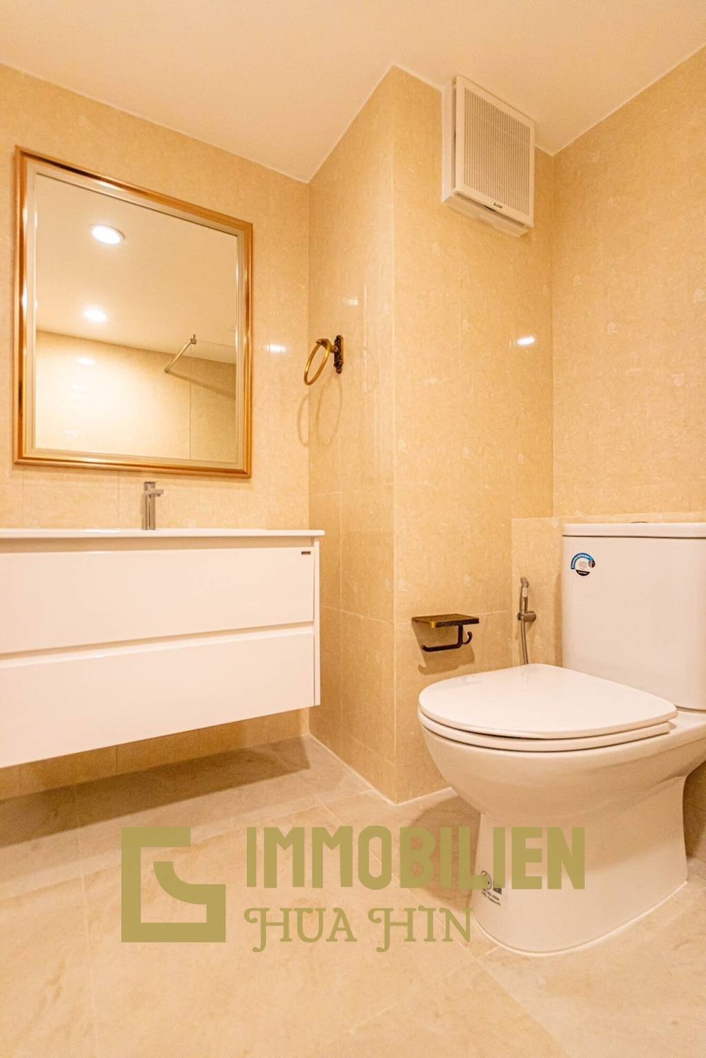 Hin Nam Sai Suay: Neu renovierte 1-Schlafzimmer-Eigentumswohnung in Hua Hin