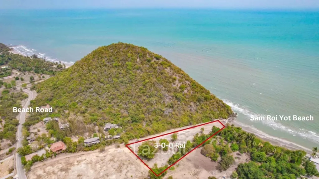 Absolute Beachfront Land in Sam Roi Yot