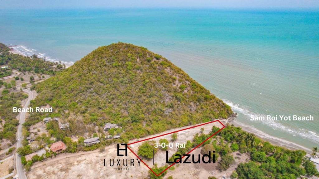 Absolute Beachfront Land in Sam Roi Yot