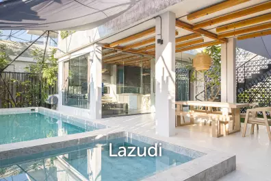 บ้านหรูสไตล์โมเดิร์นพร้อมสระว่ายน้ำในหัวหิน