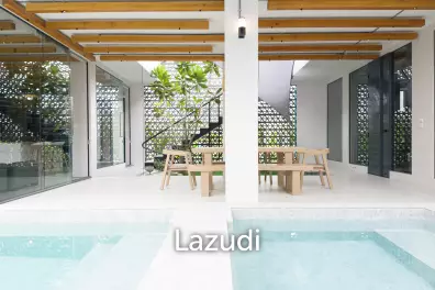 บ้านหรูสไตล์โมเดิร์นพร้อมสระว่ายน้ำในหัวหิน