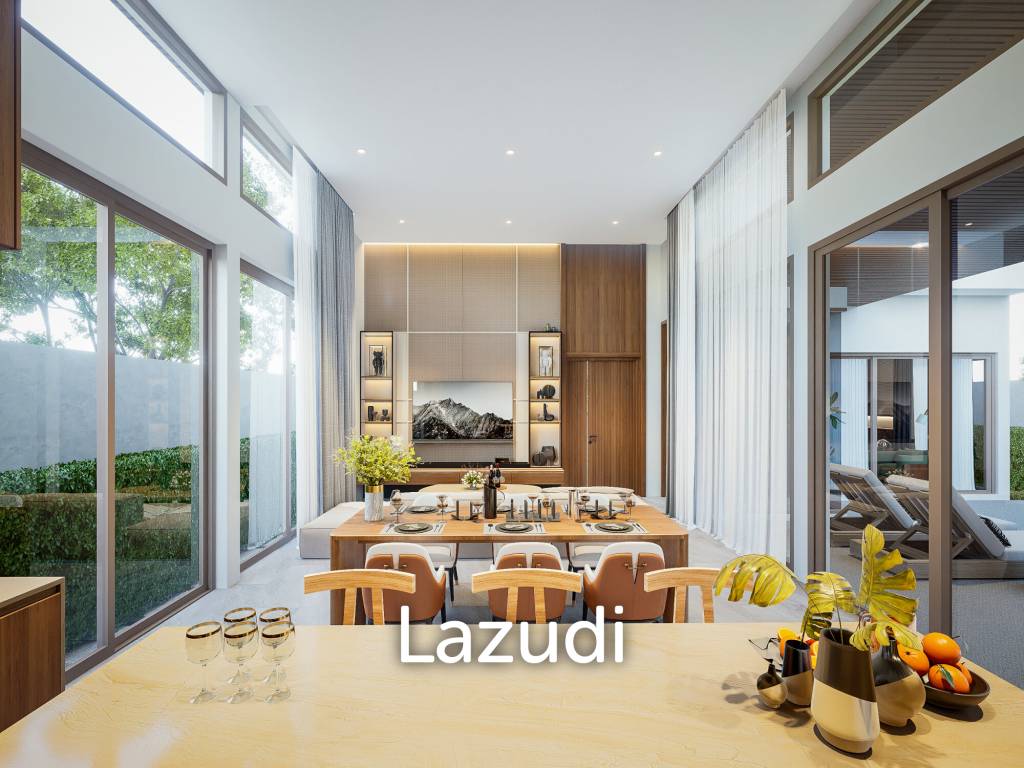 3 Bed 3 Bath 277 SQ.M 390 SQ.M Evergreen Villas
