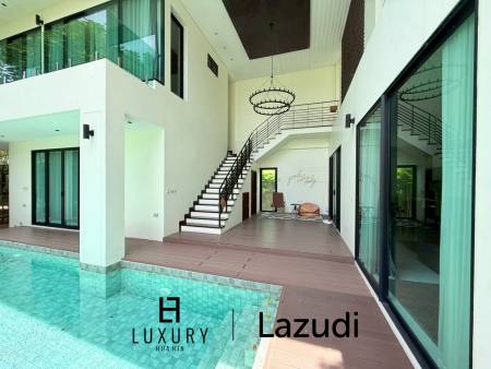 Spacious 2-Storey Villa with Rooftop Jacuzzi, 3 bed, 3 bath