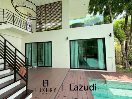 Spacious 2-Storey Villa with Rooftop Jacuzzi, 3 bed, 3 bath