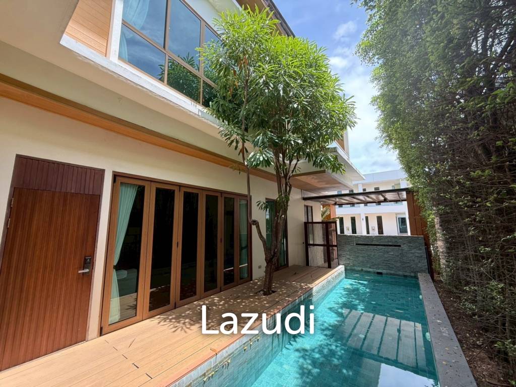 Two stories villa in It'z Time. 3 bed, 3 bath.