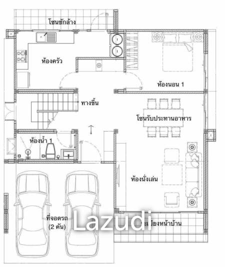 บ้านเดี่ยวสุดหรู 4 ห้องนอนในทำเล อ.หางดง บ้านถวาย