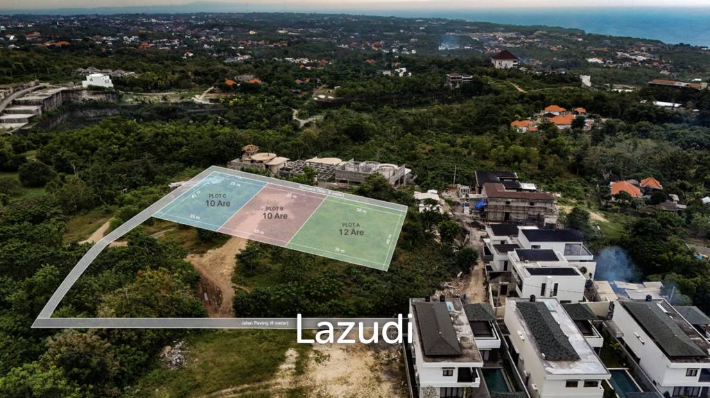 Ocean View Leasehold Land in Pecatu Uluwatu