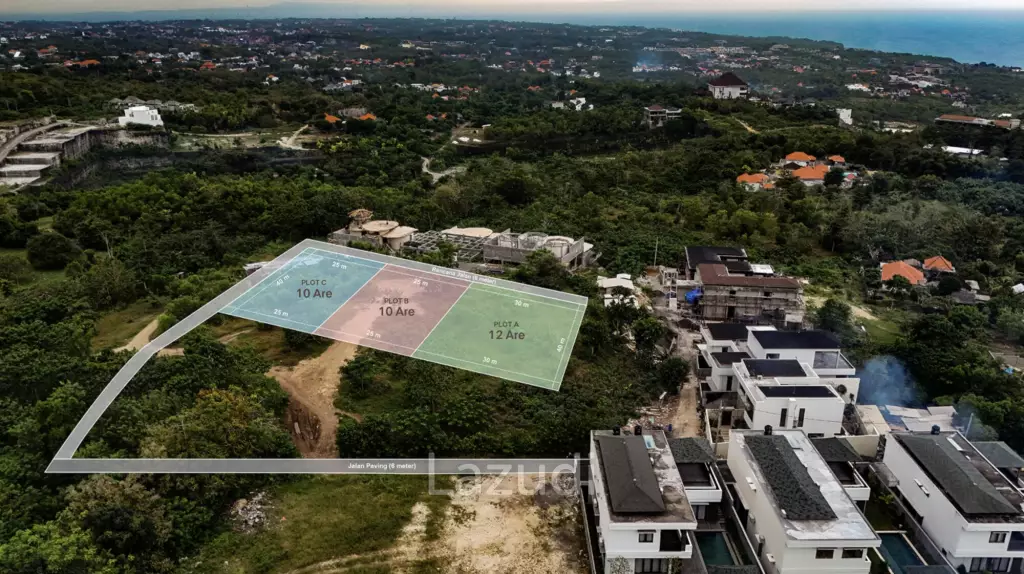 Ocean View Leasehold Land in Pecatu Uluwatu