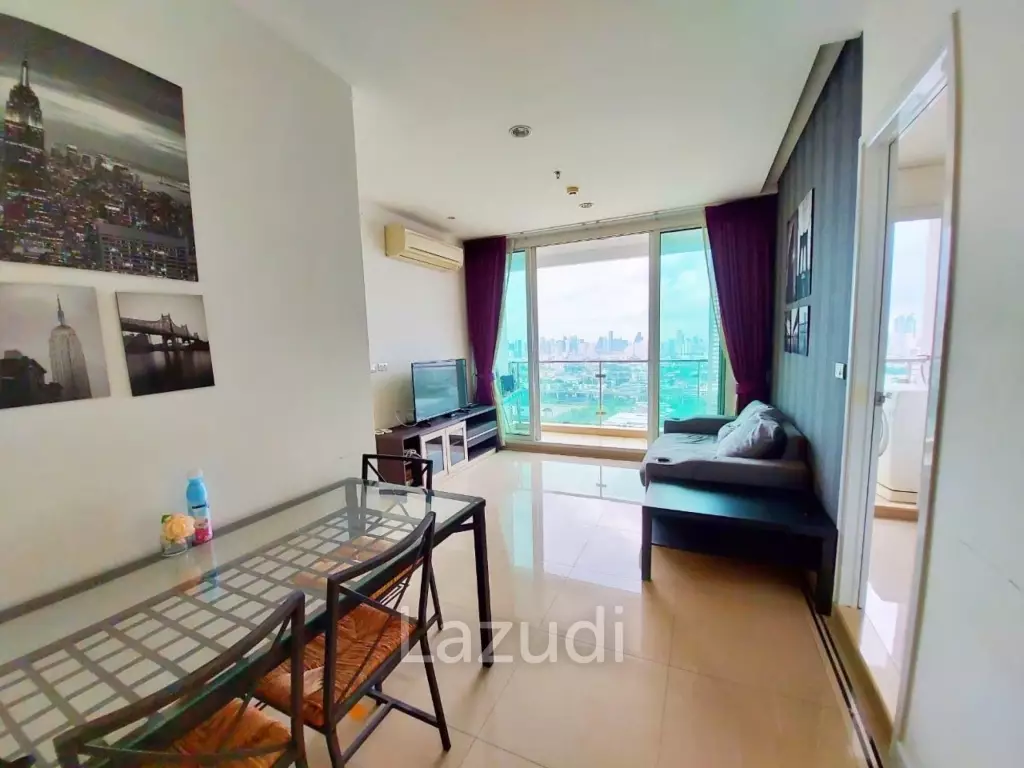 2 Bedroom  1 Bathroom 56 SQ.M TC Green Rama 9