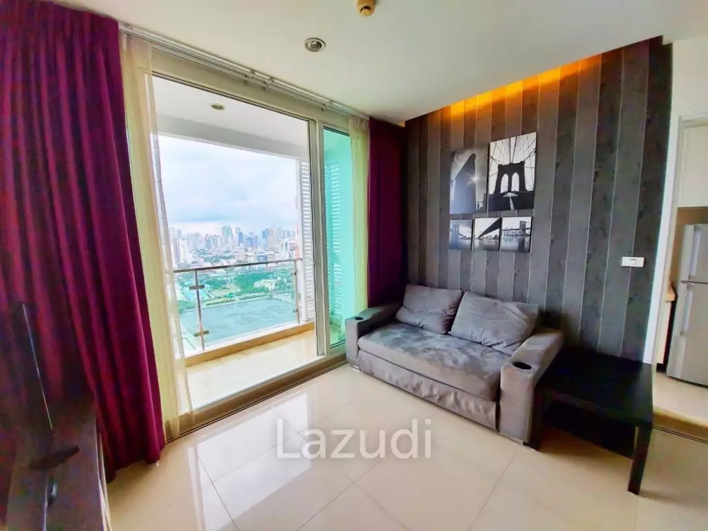 2 Bedroom  1 Bathroom 56 SQ.M TC Green Rama 9