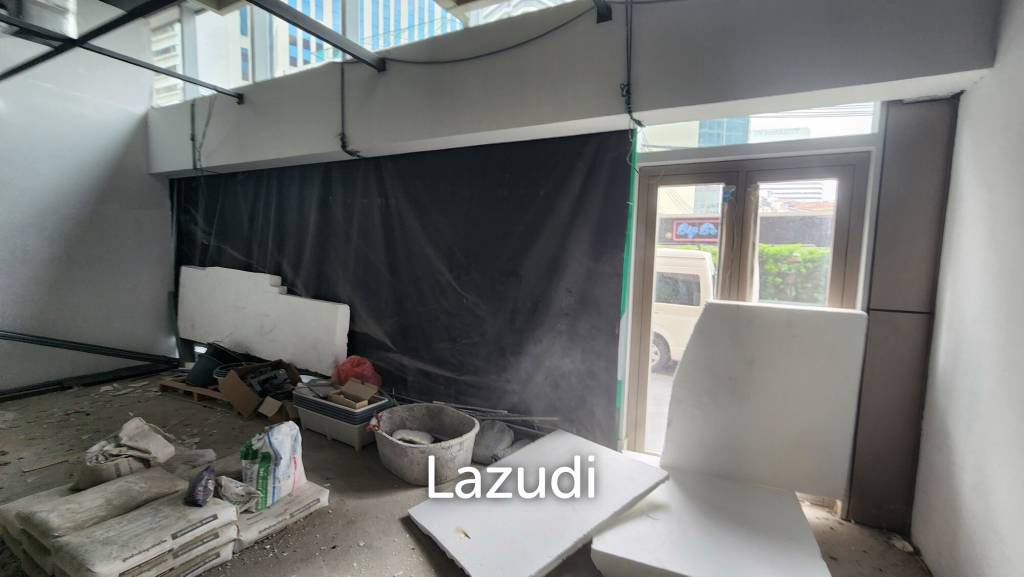 Nana Sukhumvit Soi 7 100SQM Retail Space Ground Floor of Office Building