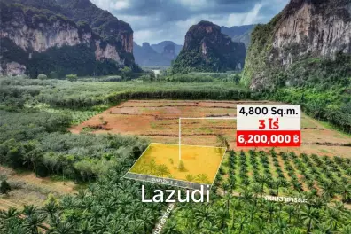 Expansive 4800 Sq.m. Plot in Scenic Nong Thale Krabi