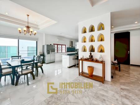 Soi Hua Hin 94: Pool Villa mit 4 Schlafzimmern und Bergblick