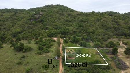 2 Rai Freehold Scenic Land on Hillside with Sea View in Khao Tao, Hua Hin