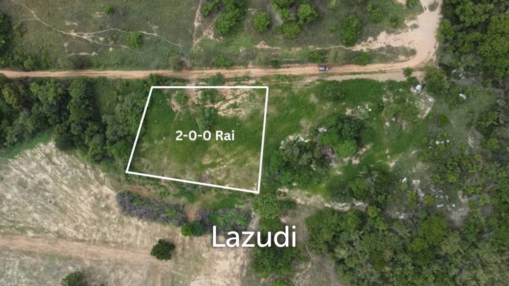 2 Rai Freehold Scenic Land on Hillside with Sea View in Khao Tao, Hua Hin