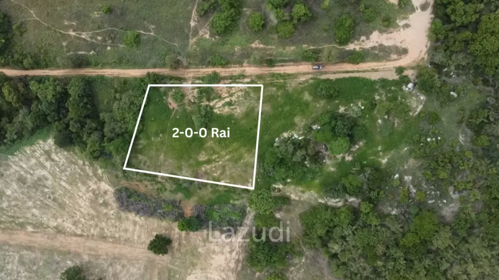 2 Rai Freehold Scenic Land on Hillside with Sea View in Khao Tao, Hua Hin