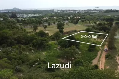 2 Rai Freehold Scenic Land on Hillside with Sea View in Khao Tao, Hua Hin