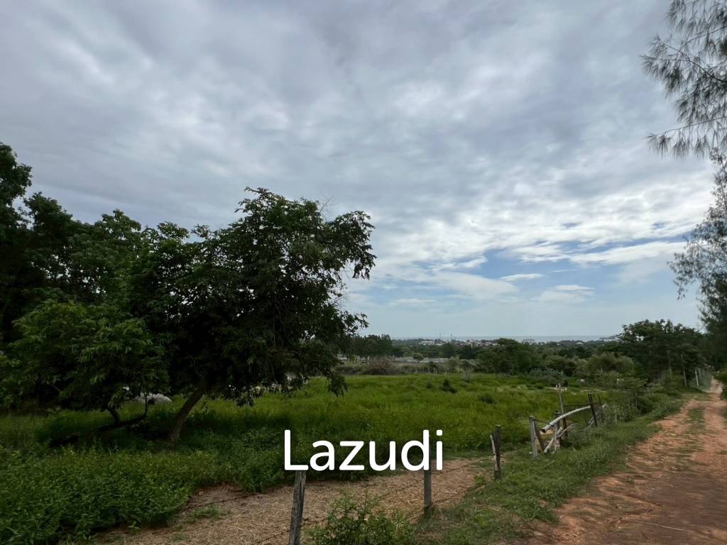 2 Rai Freehold Scenic Land on Hillside with Sea View in Khao Tao, Hua Hin