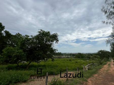 2 Rai Freehold Scenic Land on Hillside with Sea View in Khao Tao, Hua Hin