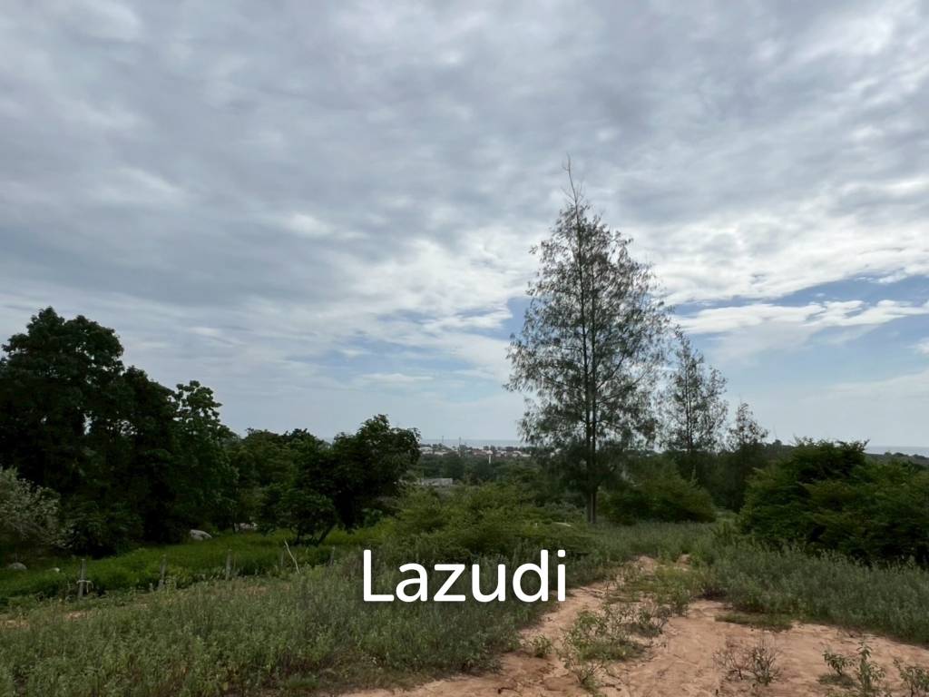 2 Rai Freehold Scenic Land on Hillside with Sea View in Khao Tao, Hua Hin