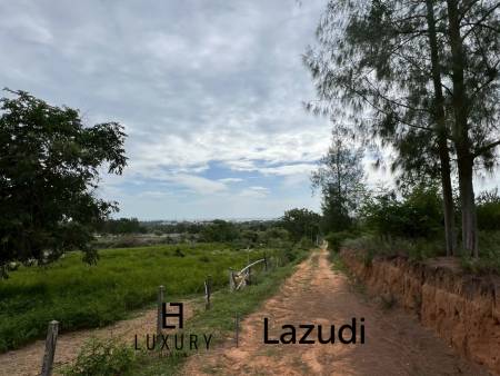 2 Rai Freehold Scenic Land on Hillside with Sea View in Khao Tao, Hua Hin