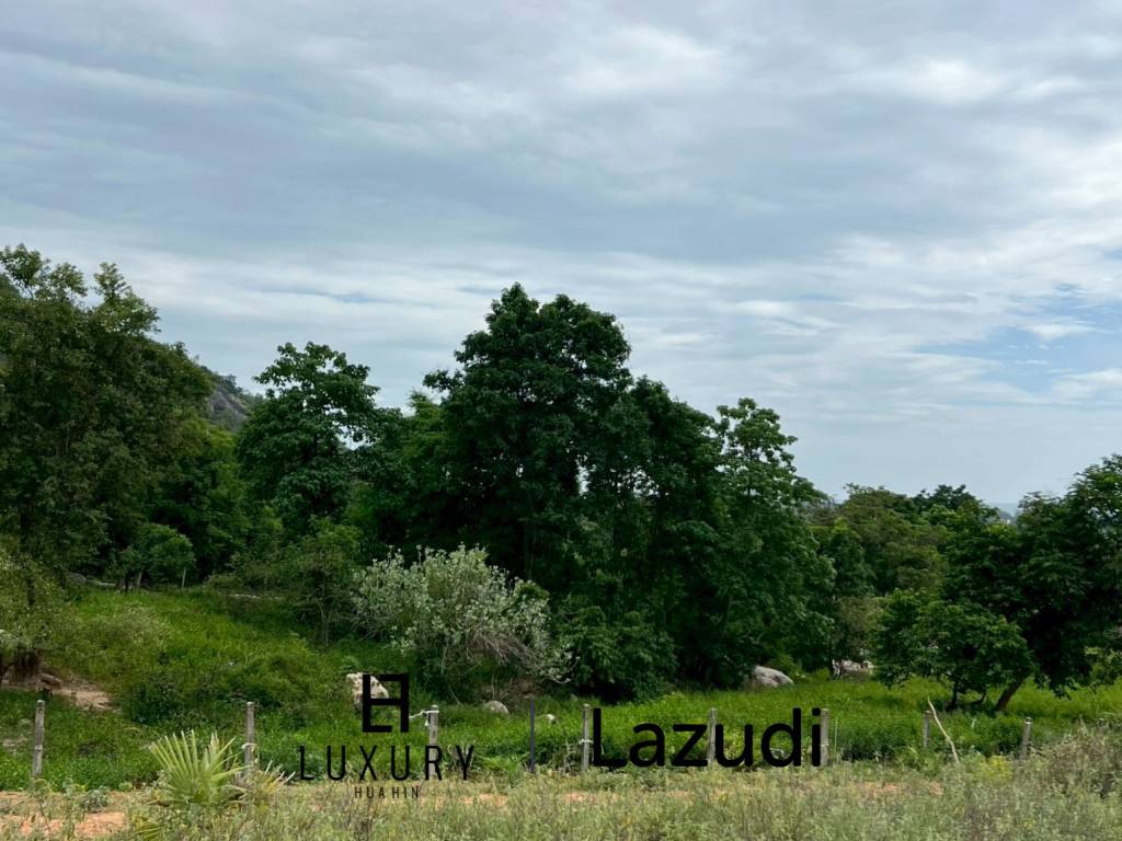 2 Rai Freehold Scenic Land on Hillside with Sea View in Khao Tao, Hua Hin