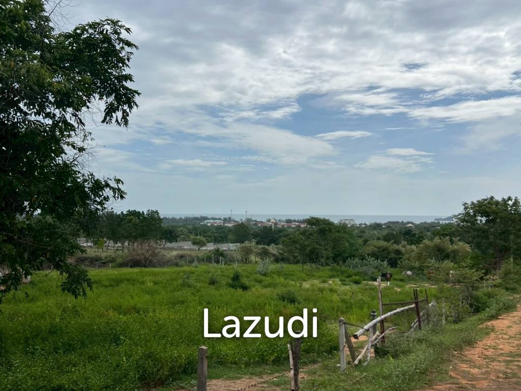 2 Rai Freehold Scenic Land on Hillside with Sea View in Khao Tao, Hua Hin