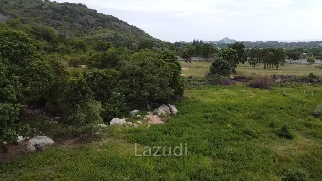 2 Rai Freehold Scenic Land on Hillside with Sea View in Khao Tao, Hua Hin