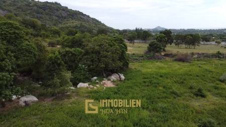 Khao Tao / Hua Hin: 2 Rai großes Grundstück in Hanglage mit Meerblick