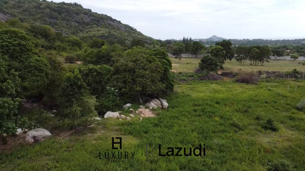 2 Rai Freehold Scenic Land on Hillside with Sea View in Khao Tao, Hua Hin