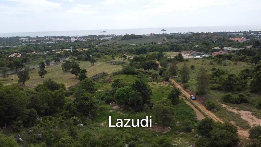 2 Rai Freehold Scenic Land on Hillside with Sea View in Khao Tao, Hua Hin