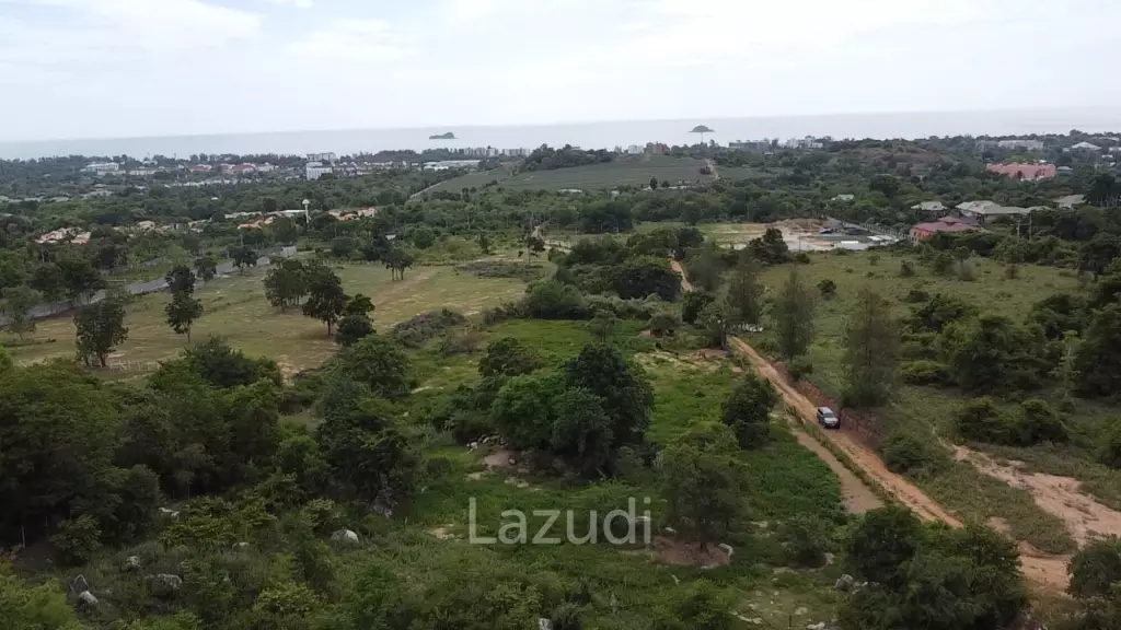 2 Rai Freehold Scenic Land on Hillside with Sea View in Khao Tao, Hua Hin