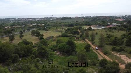 2 Rai Freehold Scenic Land on Hillside with Sea View in Khao Tao, Hua Hin