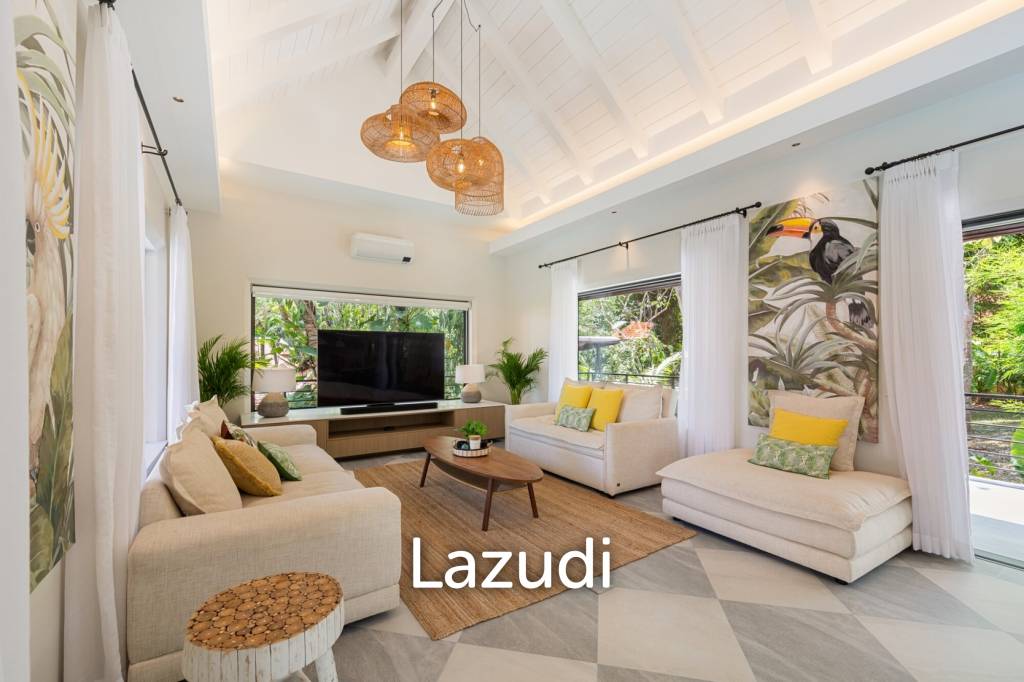Spacious 3-Bedroom Pool Villa Near Naiharn Beach