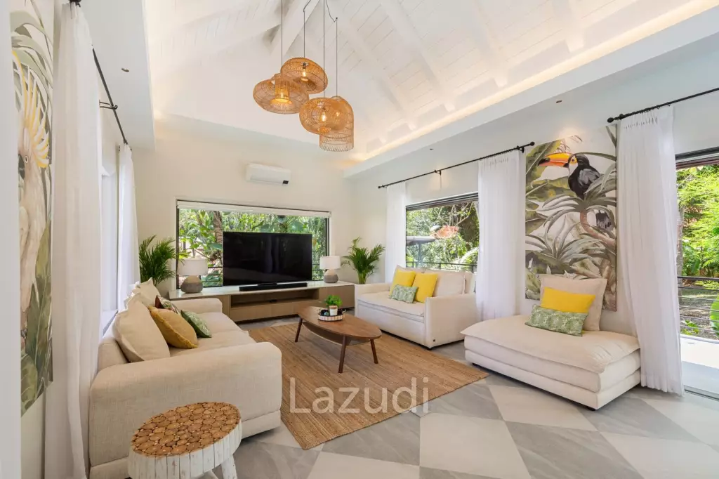 Spacious 3-Bedroom Pool Villa Near Naiharn Beach