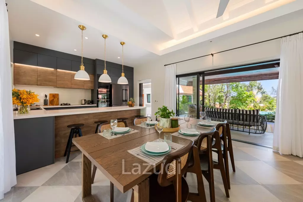 Spacious 3-Bedroom Pool Villa Near Naiharn Beach