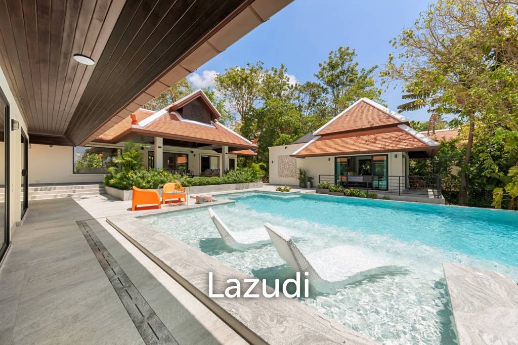 Spacious 3-Bedroom Pool Villa Near Naiharn Beach