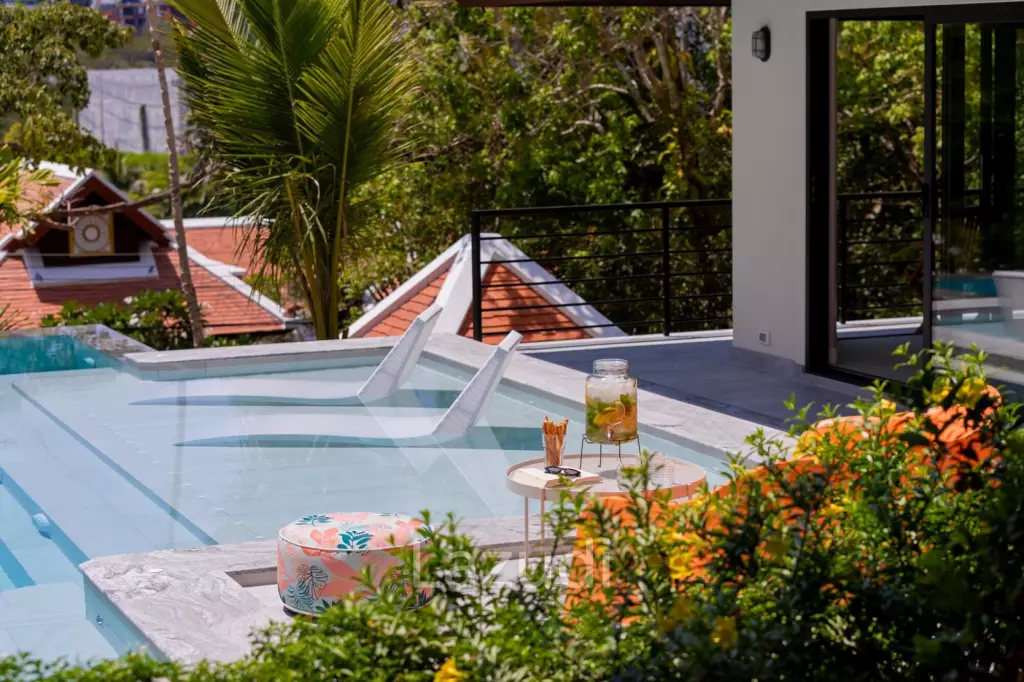 Spacious 3-Bedroom Pool Villa Near Naiharn Beach