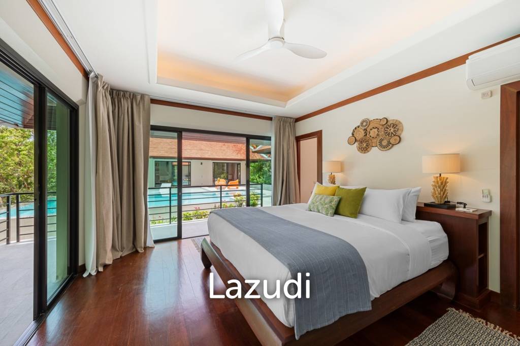 Spacious 3-Bedroom Pool Villa Near Naiharn Beach