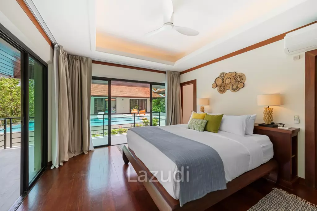 Spacious 3-Bedroom Pool Villa Near Naiharn Beach