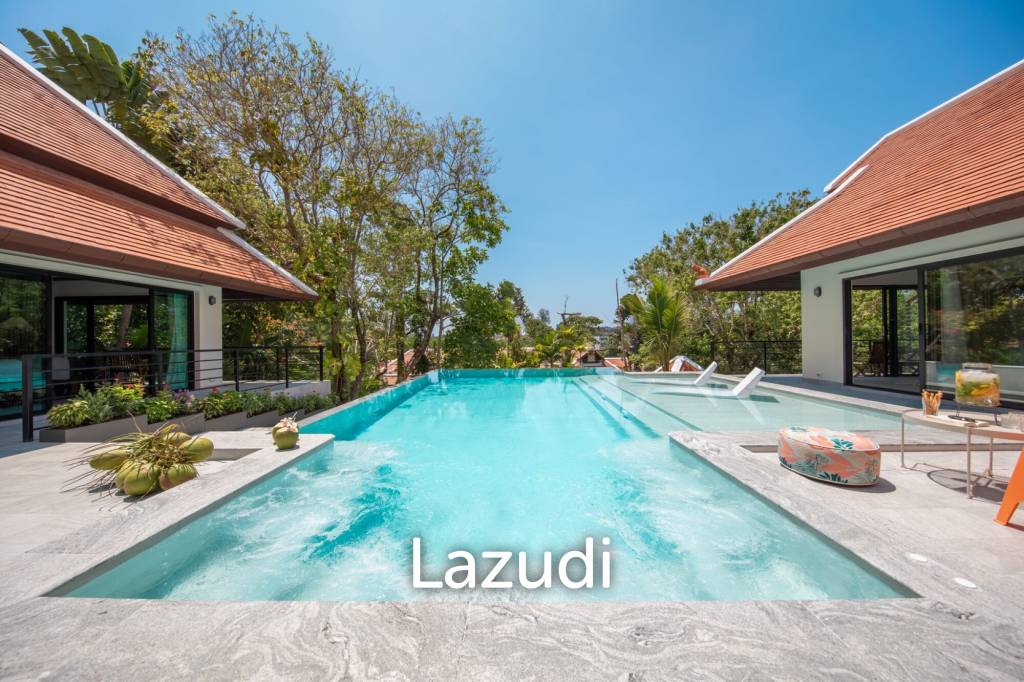 Spacious 3-Bedroom Pool Villa Near Naiharn Beach