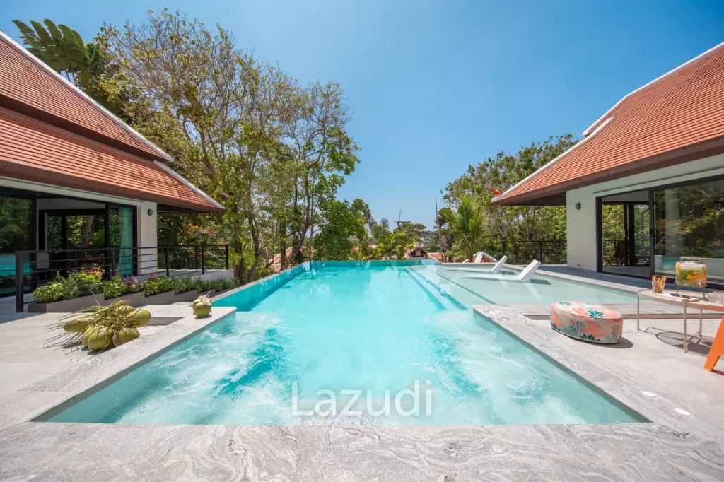 Spacious 3-Bedroom Pool Villa Near Naiharn Beach