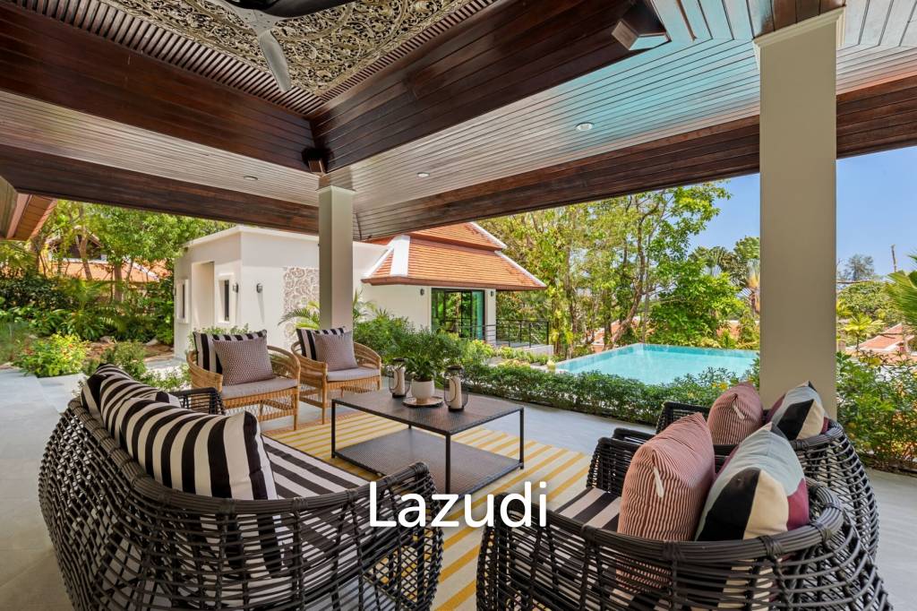 Spacious 3-Bedroom Pool Villa Near Naiharn Beach