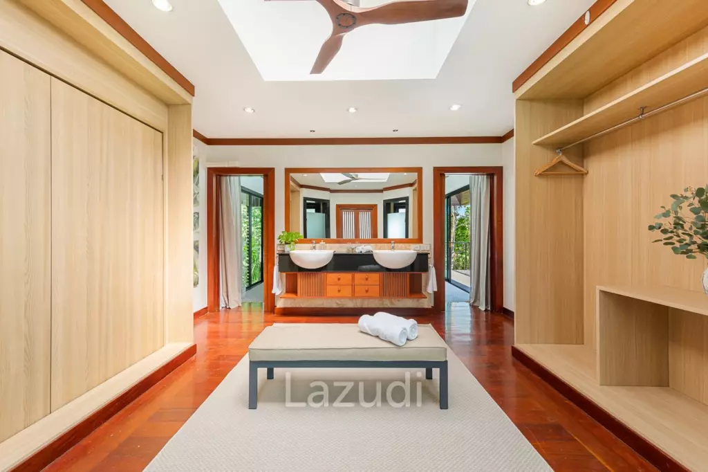 Spacious 3-Bedroom Pool Villa Near Naiharn Beach