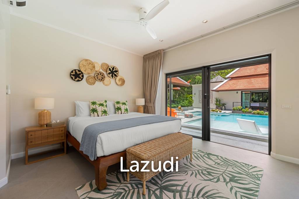 Spacious 3-Bedroom Pool Villa Near Naiharn Beach