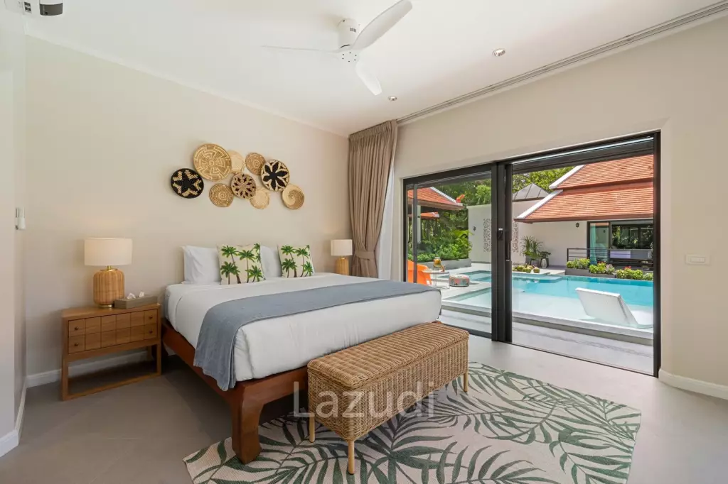 Spacious 3-Bedroom Pool Villa Near Naiharn Beach