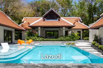 Spacious 3-Bedroom Pool Villa Near Naiharn Beach