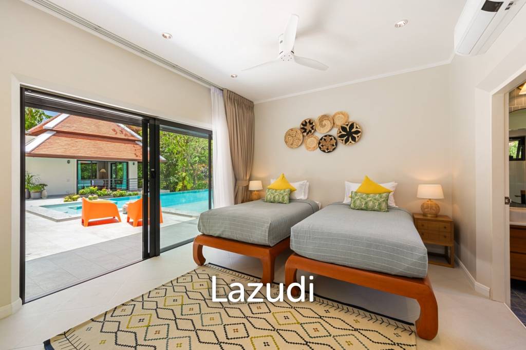 Spacious 3-Bedroom Pool Villa Near Naiharn Beach