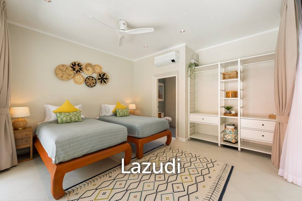 Spacious 3-Bedroom Pool Villa Near Naiharn Beach