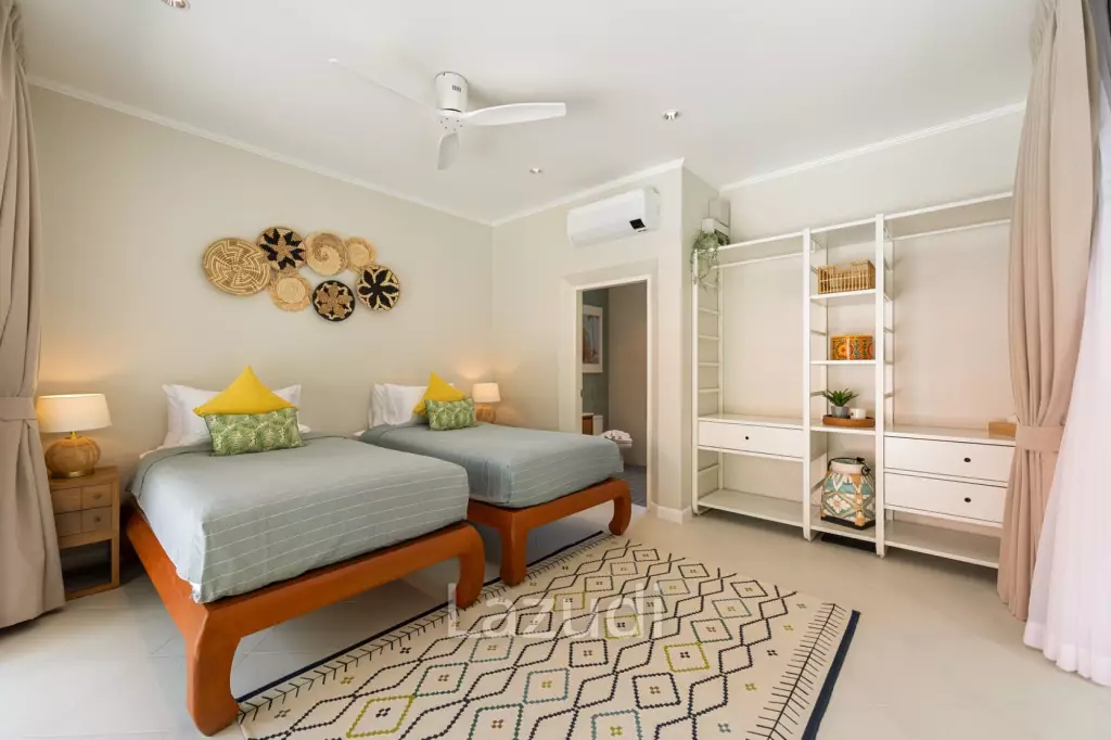 Spacious 3-Bedroom Pool Villa Near Naiharn Beach